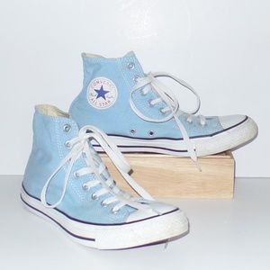 Light blue converse all stars Clearance
